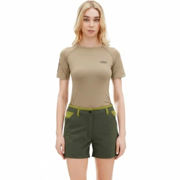 Футболка Turbat Hike Lite SS Wmn жіноча cornstalk sand пісочна
