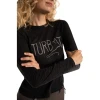 Футболка Turbat Magic Logo LS Wmn жіноча caviar чорна
