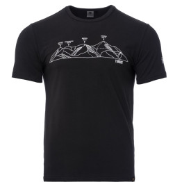 Футболка Turbat Panorama Mns чоловіча caviar black чорна