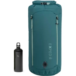 Гермомішок Exped Drybag Versa Telecompression 36 L cypress синій