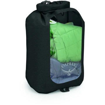 Гермомішок Osprey DrySack 12L w/Window black чорний