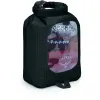 Гермомішок Osprey DrySack 3L w/Window black чорний