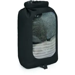 Гермомішок Osprey DrySack 6L w/Window black чорний