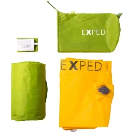 Килимок надувний Exped Ultra 3R Duo M лайм