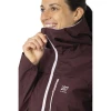 Куртка 2117 of Sweden Ruskola 3L Jacket Wmn жіноча wine red бордова
