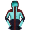 Куртка Alpine Pro Malefa жіноча 547 бірюзова/синя