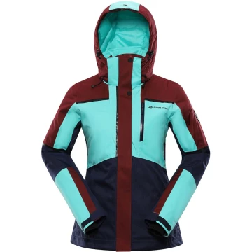 Куртка Alpine Pro Malefa жіноча 547 бірюзова/синя