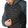 Куртка Dynafit Radical DWN Hood Mns чоловіча 0721 чорна/сіра