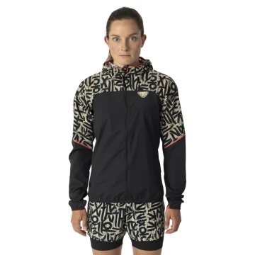 Куртка Dynafit Trail Wind Jkt Wmn 7961 чорна/коричнева жіноча