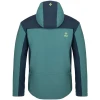 Куртка Kilpi Flip-M чоловіча dark green зелена/синя