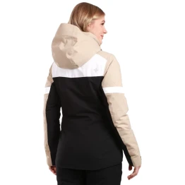 Куртка Kilpi Valera-W жіноча beige/white/black бежева/біла/чорна