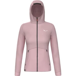 Кофта Salewa Puez AM/DST HD Wms жіноча 6590 фіолетова