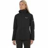 Куртка Salewa Puez Aqua 4 PTX 2.5L Wms 0910 чорна жіноча
