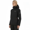 Куртка Salewa Puez Aqua 4 PTX 2.5L Wms 0910 чорна жіноча