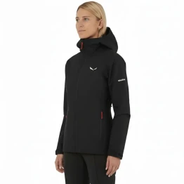 Куртка Salewa Puez Aqua 4 PTX 2.5L Wms 0910 чорна жіноча