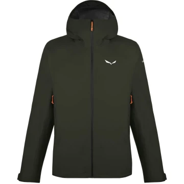 Куртка Salewa Puez GTX Paclite Mns чоловіча 5281 темно-оливкова