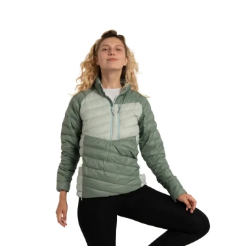 Куртка Turbat Treknorak Wmn silt green/sea spray темно-мятна жіноча