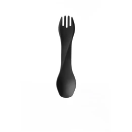 Ложко-виделка Humangear GoBites Uno black чорна