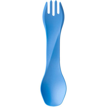 Ложко-виделка Humangear GoBites Uno light blue світло-синя