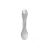 Ложко-виделка Humangear GoBites Uno light grey світло-сіра