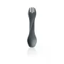Ложко-виделка Humangear GoBites Uno dark grey темно-сіра
