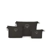 Набір органайзерів Osprey Ultralight Zipper Sack Set black чорний