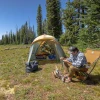 Намет Big Agnes Bunk House 6 prairie sand/chinois green пісочний/зелений