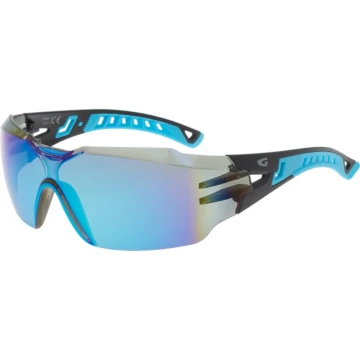 Окуляри GOG Egil Cat.3 cristal blue/matt black/reflex white/blue сині/чорні