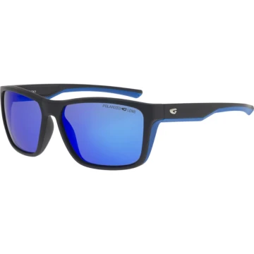 Окуляри GOG Levante Cat.3 matt black/blue/reflex blue чорні/сині