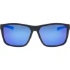 Окуляри GOG Levante Cat.3 matt black/blue/reflex blue чорні/сині