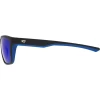 Окуляри GOG Levante Cat.3 matt black/blue/reflex blue чорні/сині