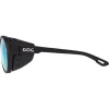 Окуляри GOG Manaslu Photochromic Cat.2-4 matt black/reflex blue чорні/сині
