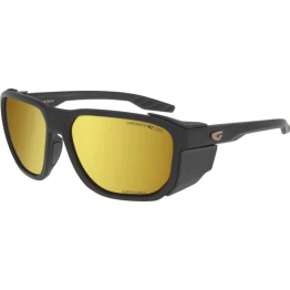 Окуляри GOG Pamir Photochromic Cat.2-4 matt metallic black/black/reflex gold чорні