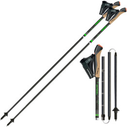 Палиці для скандинавської ходьби Gabel FLD Carbon 105 чорні