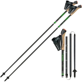 Палиці для скандинавської ходьби Gabel FLD Carbon 105 чорні