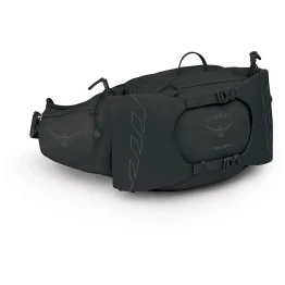 Поясна сумка Osprey Talon 6 black/coal grey чорна/сіра