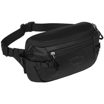 Поясна сумка Osprey Transporter Waist Pack raven black чорна