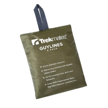 Розтяжка для тентів Trekmates Guy Lines dark olive зелена