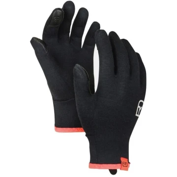 Рукавиці Ortovox 185 Rock'N'Wool Glove Liner Wms жіночі black raven чорні