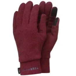 Рукавиці Trekmates Annat Glove унісекс tempranillo бордові