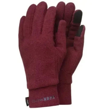 Рукавиці Trekmates Annat Glove унісекс tempranillo бордові