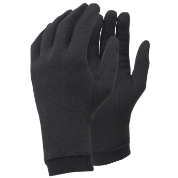 Рукавиці Trekmates Silk Liner Glove унісекс black чорні