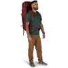 Рюкзак Osprey Aether 65 acorn red червоний