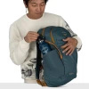 Рюкзак Osprey Daylite Plus torrent blue темно-бірюзовий