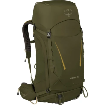 Рюкзак Osprey Kestrel 48 moss green темно-жовтий