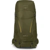 Рюкзак Osprey Kestrel 58 moss green темно-жовтий