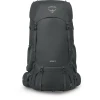 Рюкзак Osprey Rook 50  dark charcoal/silver lining темно-сірий