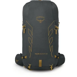 Рюкзак Osprey Talon Velocity 30 dark charcoal/tumbleweed yellow сірий
