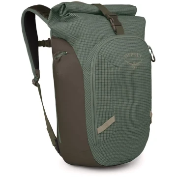 Рюкзак Osprey Transporter Roll Top pine leaf/earl grey темно-зелений