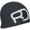 Шапка Ortovox RocknWool Beanie Mns black raven чорна
